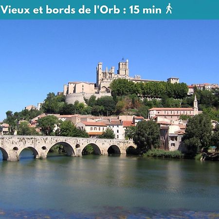 Elegant Studio Climatise 'Alma 2' - Coeur De Beziers - Wifi Fibre - Netflix Esterno foto