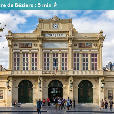 Elegant Studio Climatise 'Alma 2' - Coeur De Beziers - Wifi Fibre - Netflix Esterno foto